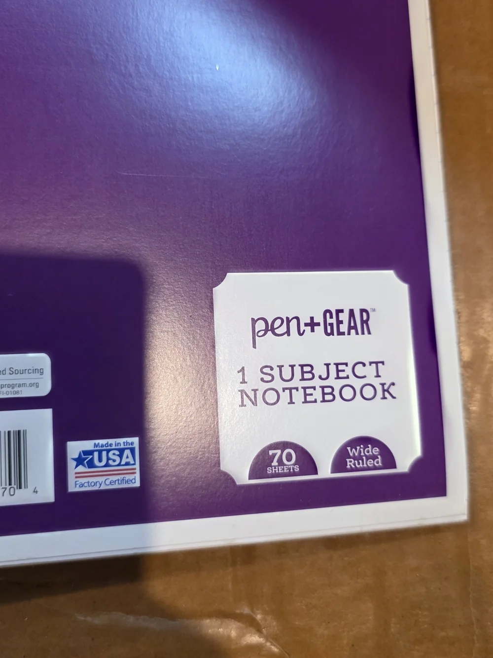 Spiral Notebook Assortment - Purple, Blue, Yellow, Red, Green And Note Book Pape